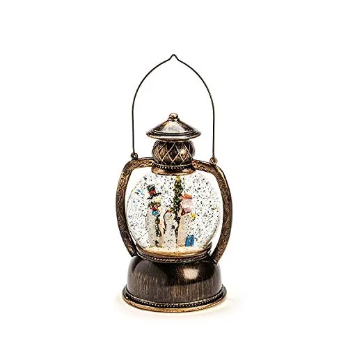 Konstsmide LED Kugellaterne Schneemannfamilie von Konstsmide