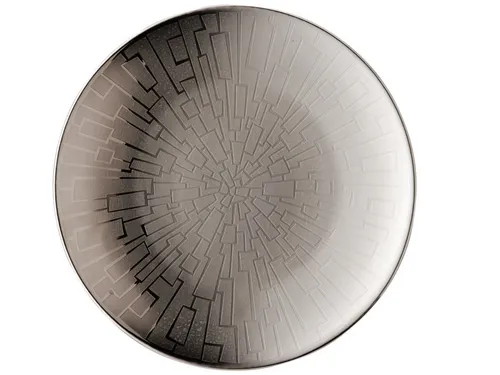 Rosenthal Brotteller TAC Gropius Skin Platin 16 cm - Eleganter Brotteller aus feinem Porzellan, ideal für stilvolle Tischdekorationen und besondere Anlässe. Perfekte Größe von 16 cm für frisches Brot.