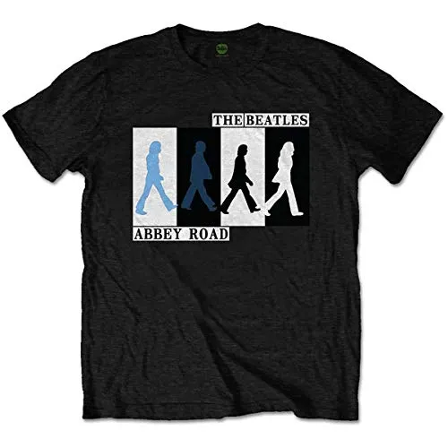 Produktbild T-Shirt # Xl Unisex Black # Abbey Road Colours Crossing