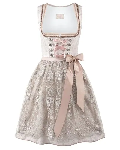 Stockerpoint Damen Evianne Mini Dirndl 38 in beige von Stockerpoint