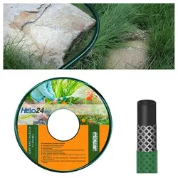 Gartenschlauch Bewässerungsschlauch 50m Wasserschlauch 1/2` Zoll grün