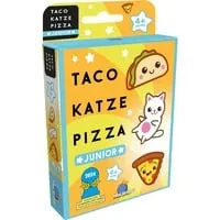 Blue Orange Taco Katze Pizza Junior - Kinderspiel für 2-6 Spieler - Entdecke das spannende Kartenspiel Taco Katze Pizza Junior für Kids ab 4 Jahren! Mit einfachen Regeln und schneller Spielweise fördert es Reaktionsschnelligkeit und Beobachtungsgabe. Ideal für lustige Spielrunden!