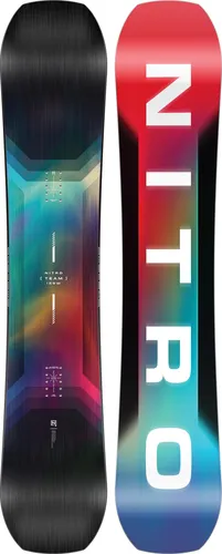 Nitro Snowboards TEAM WIDE 26 All-Mountain Board Herren 159 cm - All-Terrain-Snowboard für zuverlässigen Fahrspaß die ganze Saison; ideal für große Füße und beliebt bei Teamfahrern wie Jeremy Jones.
