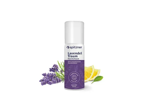 Spitzner Sauna-Aufgussset Spitzner Duschschaum Lavendel 50 ml Ausgleichende Wellness-Dusche