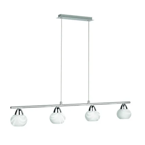 Gratianus Energiespar Pendelleuchte höhenverstellbar 4x E14 12W 725lm warmweiß