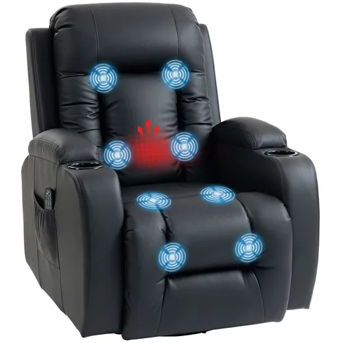 Relaxsessel elektrisch verstellbar mit Massagefunktion und Heizung