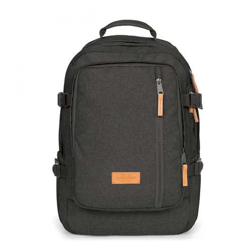 Eastpak Rucksack VOLKER CS Black Denim2 - Schulrucksack mit zwei großen Reißverschlussabteilen und gepolstertem Notebookfach für Geräte bis 15 Zoll, ideal für Schule und Alltag.