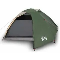 Furnicato Campingzelt Kuppelzelt 4 Personen Grün