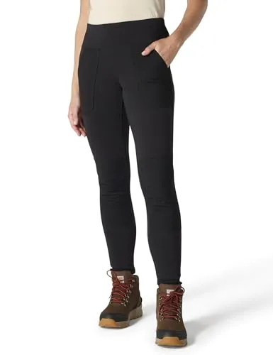 Damen Stretchhose FORCE UTILITY LEGGING, schwarz, Größe XS - Arbeits- & Schutzkleidung: Taillierte Stretchhose im Skinny-Style mit FastDry®-Technologie, die Feuchtigkeit ableitet und Gerüche bekämpft. Ideal für bewegungsreiche Einsätze.
