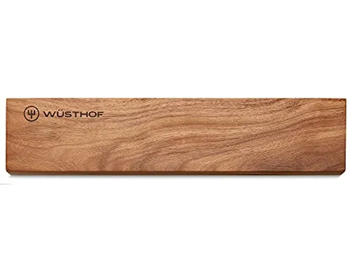 WÜSTHOF Magnethalter Akazie 30 cm - Küchenmesser-Magnetleiste aus edlem Akazienholz, platzsparend und kindersicher – hält bis zu 6 Messer sicher und griffbereit.