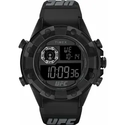 Timex Watch TW2V87000 - Sportliche Armbanduhr für Herren - Armbanduhren für Herren mit Kalenderfunktion, Stoppuhr und Alarm. Wasserdicht bis 10 bar, ideal für Sport und Alltag. Hochwertiges Gummiband für optimalen Tragekomfort.