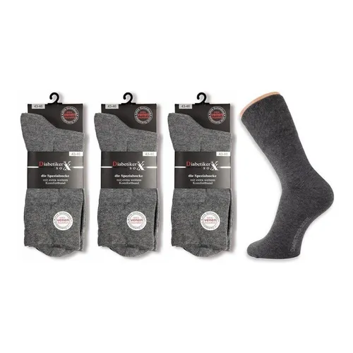 Produktbild Sobi Herren Diabetiker Socken o. Gummi