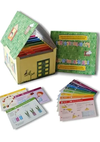 Experimentehaus: Naturwissenschaftliche Experimente für Kindergarten und Anfangsunterricht (Lernhauskarteien Experimentieren & Forschen)
