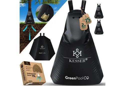 KESSER Tropfer Baum-Bewässerungssack 2-tlg.  in schwarz von Kesser