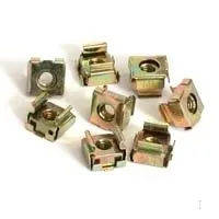 StarTech 50 PKG M5 CAGE NUTS - Ideal für Serverschränke - Zubehör für Serverschrank, 50 Stück M5 Cage Nuts, perfekt für eine sichere und einfache Montage von Geräten.