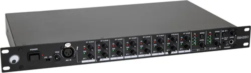 OMNITRONIC EM-280 Entertainment-Mixer - Vielseitiger Mixer für DJs und Live-Events - Musikstudio Bühne und DJ Equipment, ideal für kreative Setups mit vielseitigen Anschlussmöglichkeiten und einfacher Bedienung.