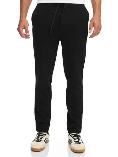 Indicode Herren INCowell Chinohose Stretchhose | Chino Herrenhose Super Stretch Stoffhose Black, L