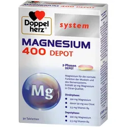 Doppelherz Magnesium 400 Depot system Tabletten 30 St
