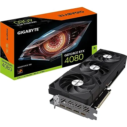 Gigabyte NVIDIA GeForce RTX 4080 WINDFORCE Grafikkarte