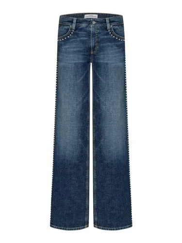 Aimee 5019 Dark Cross Jeans Größe 40/34 in blau von Cambio