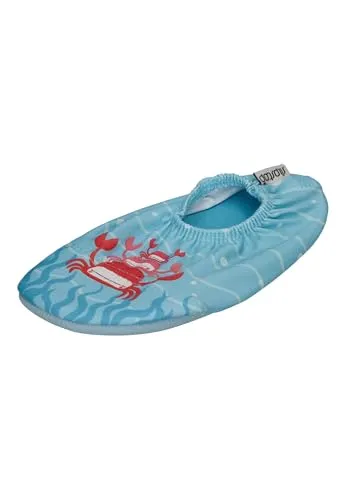 Slipstop Kinder Hausschuhe Badeschuhe PUFFY Krabben blau, Größe: 24/26 EU - Rutschfeste Slipstop Hausschuhe für Kinder, ideal für Strand und Schwimmbad. Schnell trocknend und flexibel, bieten sie optimalen Komfort und Sicherheit beim Spielen.