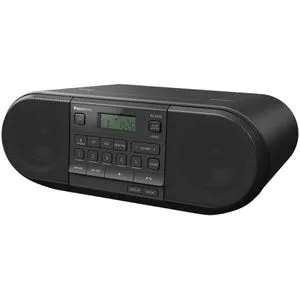 Panasonic RX-D552E-K sw - Kompakte Boom Box mit DAB+ und Bluetooth, 20 W RMS, CD-Player und USB-Eingang für Musikvielfalt