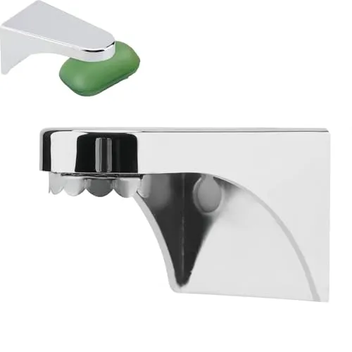 VIFERR Seifenhalter Magnet, Edelstahl Magnetseifenhalter Ohne Bohren Magnetischer Seifenhalter Seifenschale Wandmontage Seifen Halterung für Badezimmer Küche