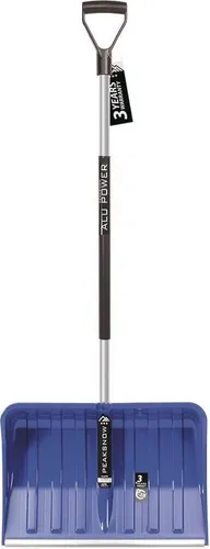 Prosper Plast IL3TBE-B333 Alpinus Alutube Ergo Schaufel - 55 x 38,5 x 145 cm, ergonomisches Design und 12 Stück für effizientes Arbeiten im Garten