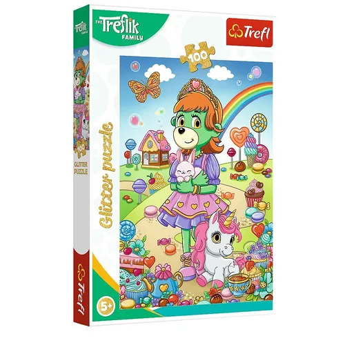 Puzzle 100el Brokat Trefliki TREFL 14833 TR TREFL 5900511148336