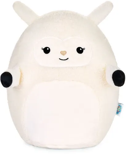 SQUISHBRUBIES Kuscheltier Stella das Schaf - 35 cm Stofftier - Superweich (1-St., Weiß/Beige), Plüschtier zum Kuscheln, Verschenken und Sammeln