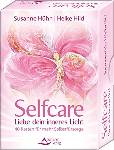 Selfcare – Liebe dein inneres Licht – 40 Karten für mehr Selbstfürsorge - Motivation & Erfolg: Inspirierendes Set mit 40 Karten und Buch für mehr Selbstliebe und Achtsamkeit im Alltag.