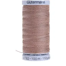 Gütermann Extra Stark M 782 - 100 m Nähgarn, ideal für Jeansstoffe und robuste Reparaturen an schweren Geweben und Leder