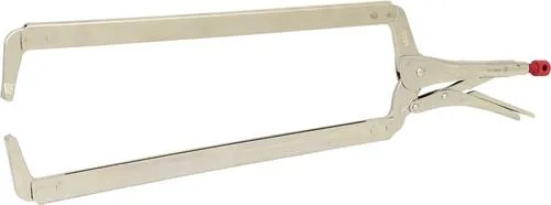 KS Tools 1150573 Gripzange - Robuste Gripzange mit vernickeltem Chrom-Molybdän, ideal für starke Belastungen und präzise Anpassung an sperrige Bauteile.