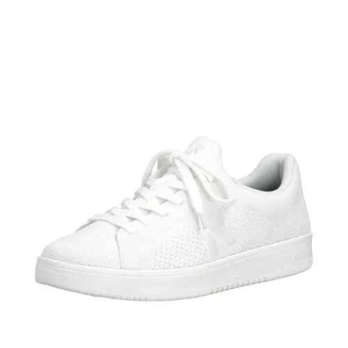 Rieker Sport Plateausneaker Slip-on Sneaker in Weiß in weiß von Rieker