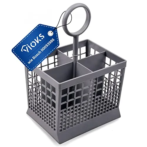 Bosch Neff Besteckkorb 00093986 - Küchengeräte-Zubehör, idealer Ersatz für Geschirrspüler mit großem Platzangebot für Besteck und Küchenutensilien.