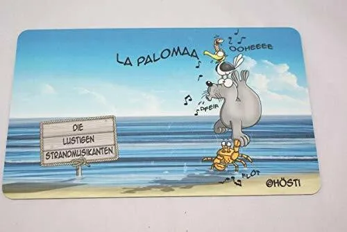 Frühstücksbrett Hösti -- Strandmusikanten... la Paloma... --