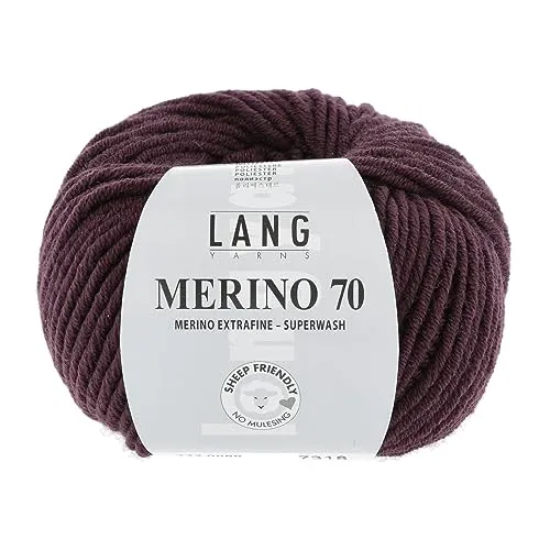 Lang Yarns Merino 70 - 0080 pflaume