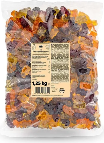 KoRo |  Fruchtgummibärchen ohne Gelatine 1,25 kg von KoRo