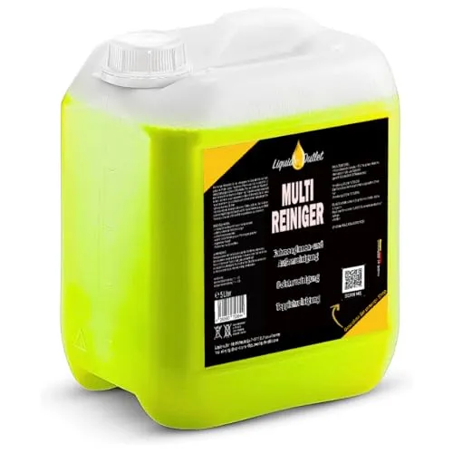 Liquid Outlet Multireiniger 5L – Polsterreiniger Auto & Teppichreiniger – Kunststoffreiniger, Fleckenentferner & Autoinnenreiniger – Für Nasssauger & Blowguns geeignet – Made in Germany