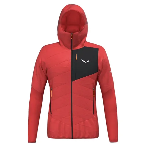 Salewa Herren Ortles Hyb TWR Jacke - Größe L, rot - Skitourenjacke mit wind- und wasserabweisendem Material und wärmender Tirol Wool Responsive Isolierung für optimale Performance im Freien.