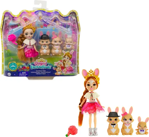 Enchantimals Royals Bunny Family