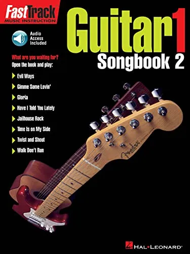 Fasttrack Guitar Songbook 2 - Level 1 [With Audio CD] (Fast Track (Hal Leonard))