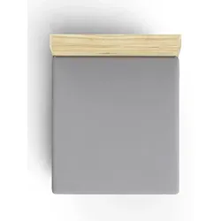 Elizabed Renforcé-Spannbettlaken 150x200 cm in Hellgrau - Hochwertiges Spannbettlaken aus feiner Renforcé-Qualität, langlebig und pflegeleicht. Ideal für einen erholsamen Schlaf dank atmungsaktiver und temperaturausgleichender Eigenschaften.