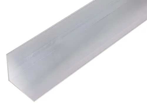 Alberts 473389 Winkelprofil | Aluminium, natur | 1000 x 70 x 70 mm - Aluminiumwinkel, gleichschenklig und hochwertig, ideal für präzise Konstruktionen und kreative Projekte.
