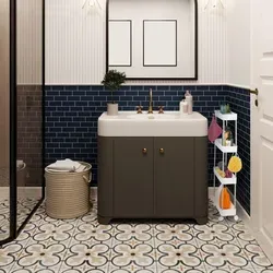 Weißer Rollwagen mit 4 Ebenen zur Aufbewahrung in Küche oder Bad