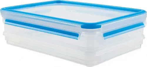 Emsa Frischhaltedosen-Set rechteckig CLIP CLOSE 1,65/1l von EMSA