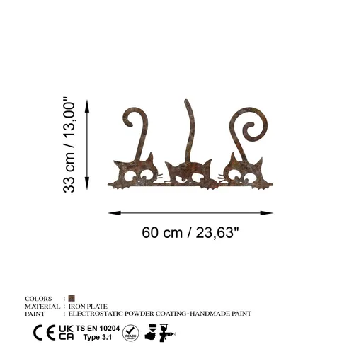 ABERTO DESIGN Wanddekor 