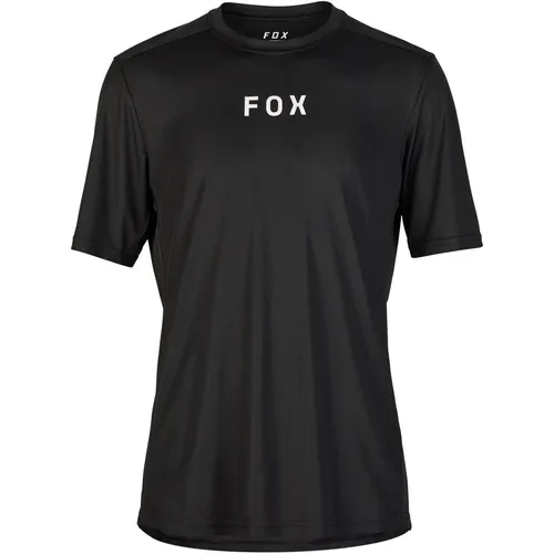 Fox MTB-Jersey Kurzarm Ranger Moth - Schwarz