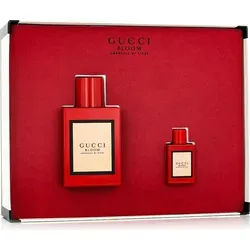 Gucci Bloom Ambrosia di Fiori Geschenkset 50ml EDP + 5ml EDP Mini - Eau de Parfum Geschenkset mit blumigen Noten von Jasmin, Tuberose und Rose – perfekt für besondere Anlässe und die kälteren Monate.