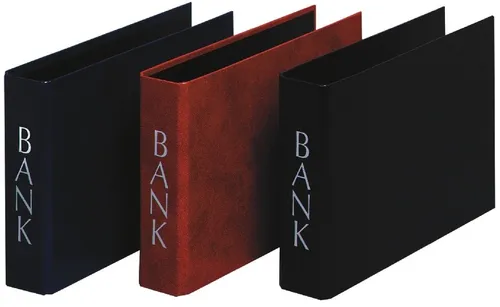 Herlitz Aktenordner Bankordner PP farbig sortiert (40 Stück)